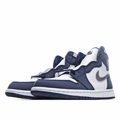 Picture of Air Jordan 1 Retro High co.JP 'Midnight Navy' 2020