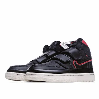 Picture of Air Jordan 1 Retro High Double Strap 'Black Red'