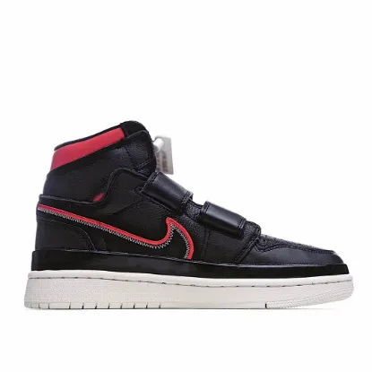 Picture of Air Jordan 1 Retro High Double Strap 'Black Red'