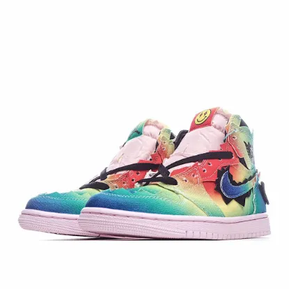 Picture of J. Balvin x Air Jordan 1 Retro OG High 'Colors And Vibes'