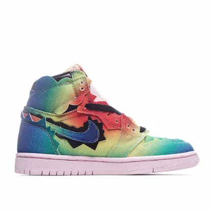 Picture of J. Balvin x Air Jordan 1 Retro OG High 'Colors And Vibes'