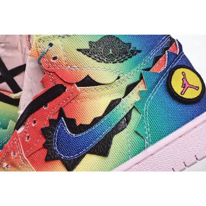 Picture of J. Balvin x Air Jordan 1 Retro OG High 'Colors And Vibes'