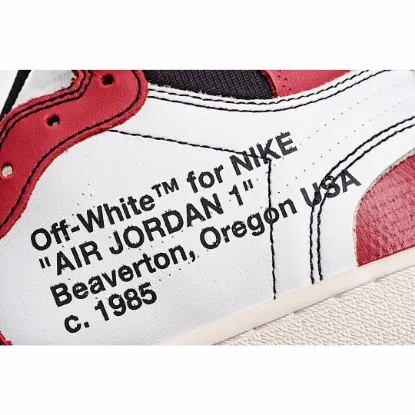 Picture of Off-White x Air Jordan 1 Retro High OG 'Chicago'