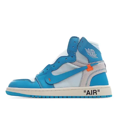 Picture of Off-White x Air Jordan 1 Retro High OG 'UNC' Sample