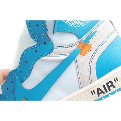 Picture of Off-White x Air Jordan 1 Retro High OG 'UNC' Sample