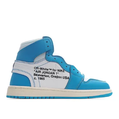 Picture of Off-White x Air Jordan 1 Retro High OG 'UNC' Sample