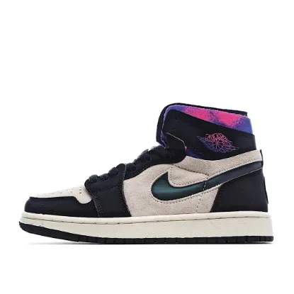 Picture of Paris Saint-Germain x Air Jordan 1 High Zoom Comfort 'Paris'