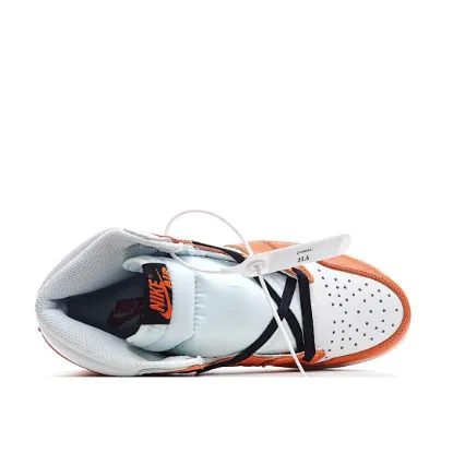 Picture of Supreme x AirJordan Retro AJ1 high-top basketball shoes