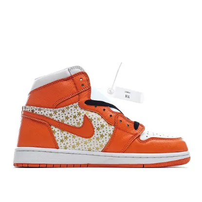 Picture of Supreme x AirJordan Retro AJ1 high-top basketball shoes