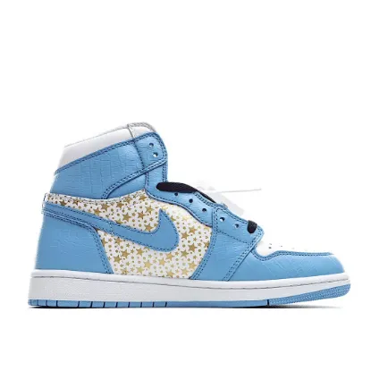 Picture of Supreme x AirJordan Retro AJ1 high-top basketball shoes