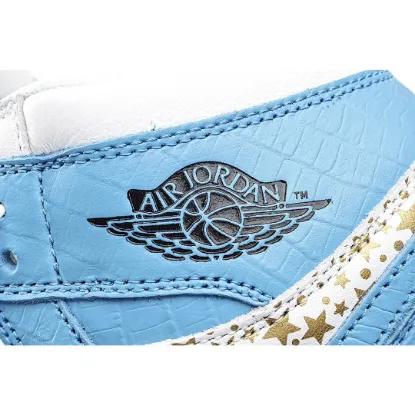 Picture of Supreme x AirJordan Retro AJ1 high-top basketball shoes