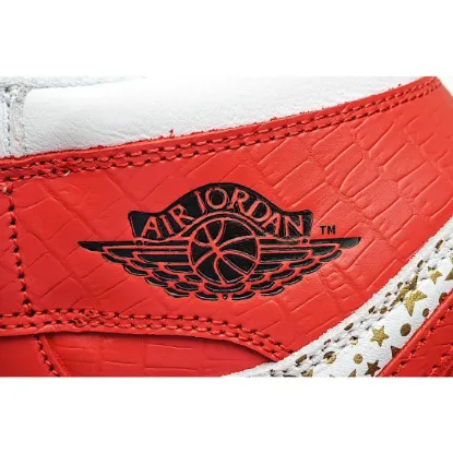 Picture of Supreme x AirJordan Retro AJ1 high-top basketball shoes