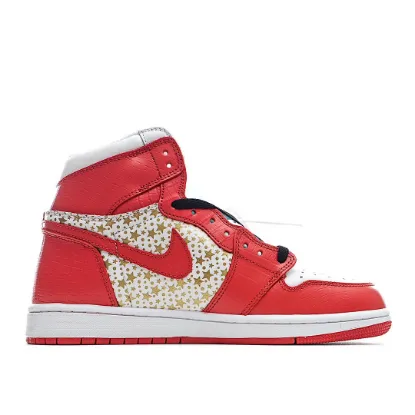 Picture of Supreme x AirJordan Retro AJ1 high-top basketball shoes