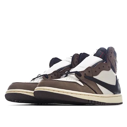Picture of Travis Scott x Air Jordan 1 Retro High OG 'Mocha' Sample