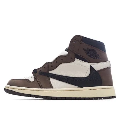 Picture of Travis Scott x Air Jordan 1 Retro High OG 'Mocha' Sample
