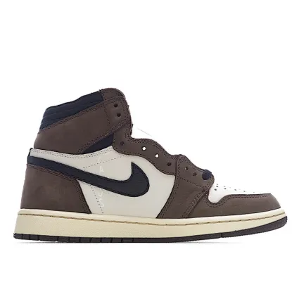 Picture of Travis Scott x Air Jordan 1 Retro High OG 'Mocha' Sample