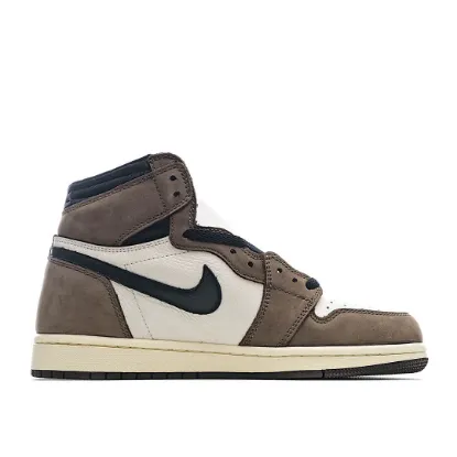 Picture of Travis Scott x Air Jordan 1 Retro High OG 'Mocha' Sample