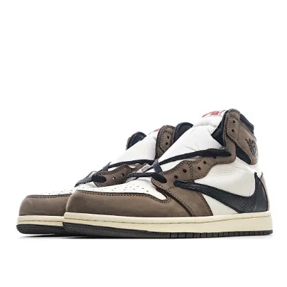 Picture of Travis Scott x Air Jordan 1 Retro High OG 'Mocha' Sample