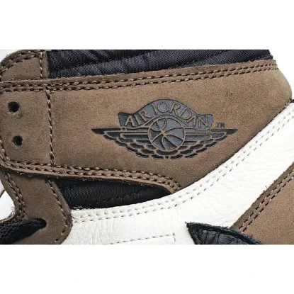 Picture of Travis Scott x Air Jordan 1 Retro High OG 'Mocha' Sample