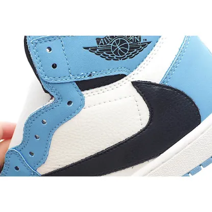 Picture of Travis Scott x Air Jordan AJ1 High TS Joint Inverted High Top Sneakers