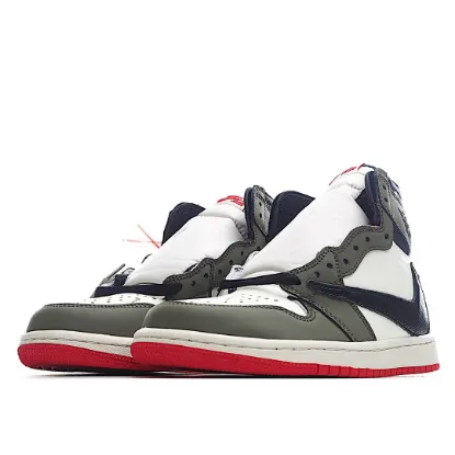Picture of Travis Scott x Fragment X Air Jordan 1 High OG MilitaryBlue