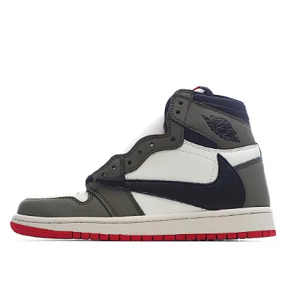 Picture of Travis Scott x Fragment X Air Jordan 1 High OG MilitaryBlue