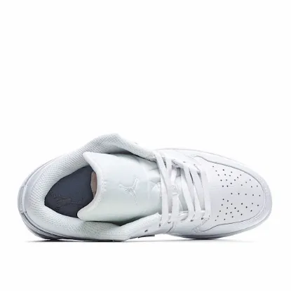 Picture of Air Jordan 1 Low 'Triple White'