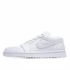 Picture of Air Jordan 1 Low 'Triple White'