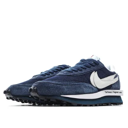 Picture of NIKE FRAGMENT DESIGN X SACAI X LDV WAFFLE 'BLACKENED BLUE'