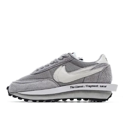 Picture of NIKE FRAGMENT DESIGN X SACAI X LDV WAFFLE 'LIGHT SMOKE GREY'
