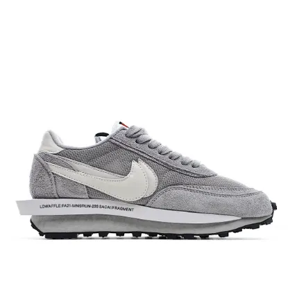 Picture of NIKE FRAGMENT DESIGN X SACAI X LDV WAFFLE 'LIGHT SMOKE GREY'