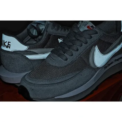 Picture of NIKE FRAGMENT DESIGN X SACAI X LDV WAFFLE 'LIGHT SMOKE GREY'