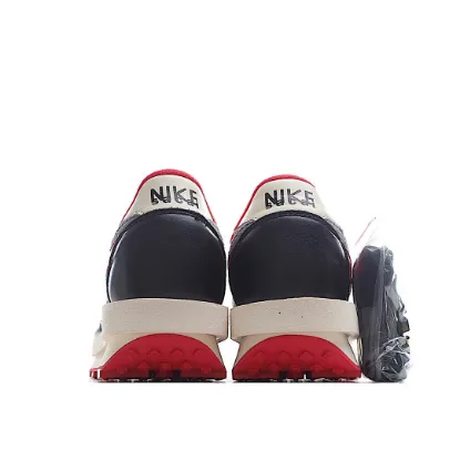 Picture of NIKE SACAI X UNDERCOVER X LDWAFFLE 'MIDNIGHT SPRUCE UNIVERSITY RED'