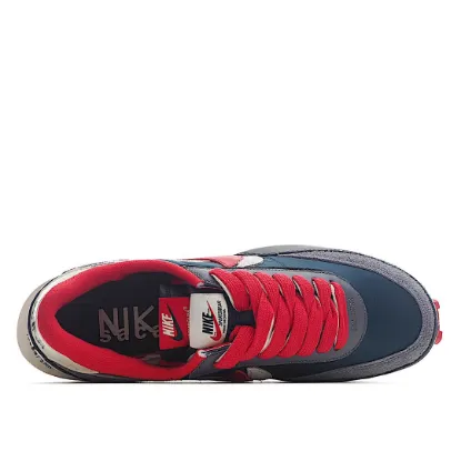 Picture of NIKE SACAI X UNDERCOVER X LDWAFFLE 'MIDNIGHT SPRUCE UNIVERSITY RED'
