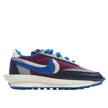 Picture of NIKE SACAI X UNDERCOVER X LDWAFFLE 'NIGHT MAROON TEAM ROYAL'