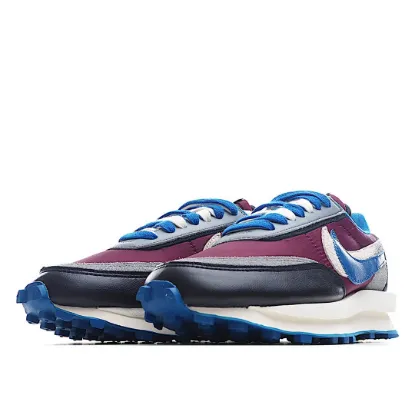 Picture of NIKE SACAI X UNDERCOVER X LDWAFFLE 'NIGHT MAROON TEAM ROYAL'