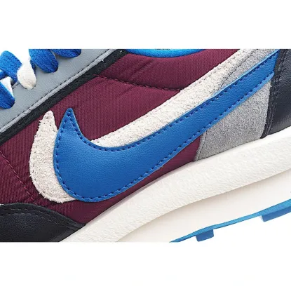 Picture of NIKE SACAI X UNDERCOVER X LDWAFFLE 'NIGHT MAROON TEAM ROYAL'