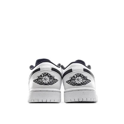 Picture of Air Jordan 1 Retro Low GS 'White Black'