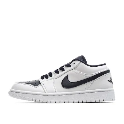 Picture of Air Jordan 1 Retro Low GS 'White Black'
