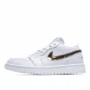 Picture of Wmns Air Jordan 1 Retro Low 'White Metallic Gold'