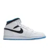 Picture of Air Jordan 1 Mid 'Laser Blue'