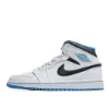 Picture of Air Jordan 1 Mid 'Laser Blue'