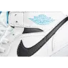 Picture of Air Jordan 1 Mid 'Laser Blue'