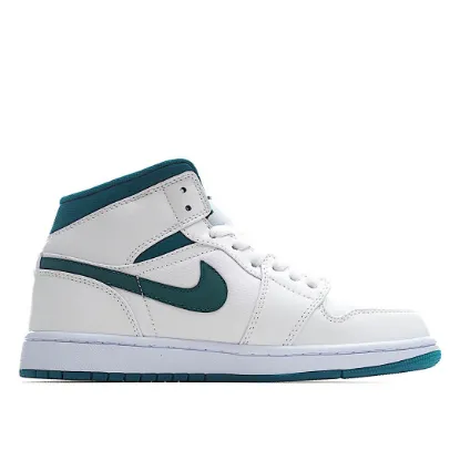 Picture of Air Jordan 1 Mid 'Mystic Green'