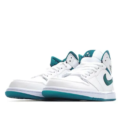 Picture of Air Jordan 1 Mid 'Mystic Green'