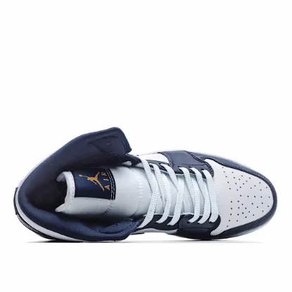 Picture of Air Jordan 1 Mid 'Obsidian'