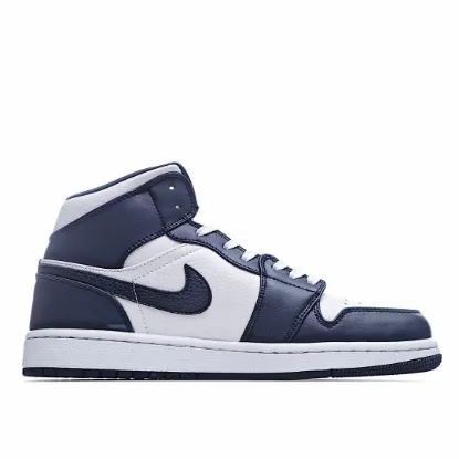 Picture of Air Jordan 1 Mid 'Obsidian'