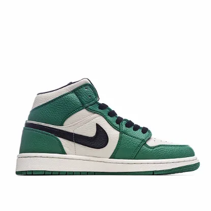 Picture of Air Jordan 1 Mid 'Pine Green'