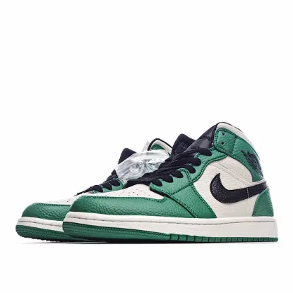 Picture of Air Jordan 1 Mid 'Pine Green'