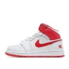 Picture of Air Jordan 1 MID Blue and Red Mandarin Ducks DH0200-100 Mid Series